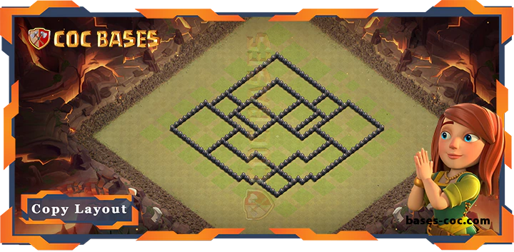 Town Hall 8 Base#341