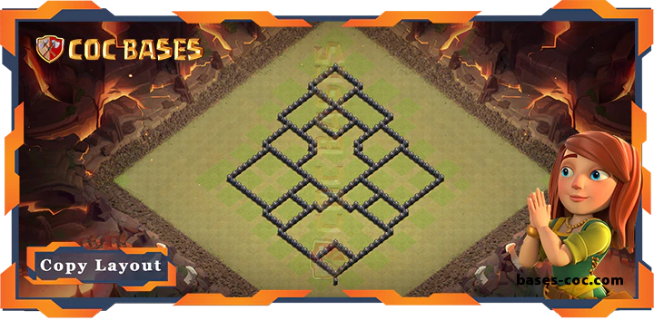 Town Hall 8 Base#322