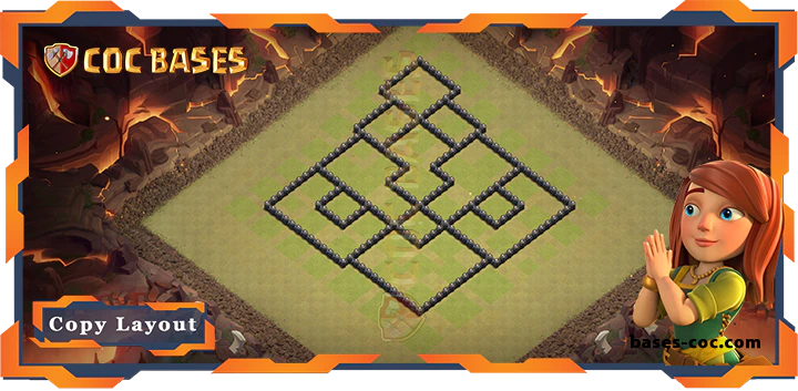 Town Hall 8 Base#332