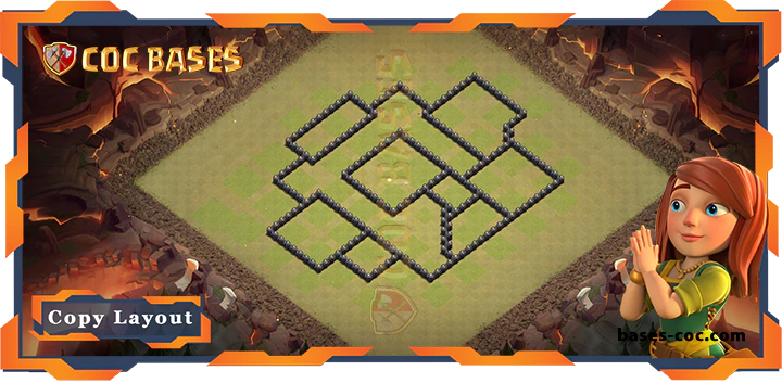 Town Hall 8 Base#252