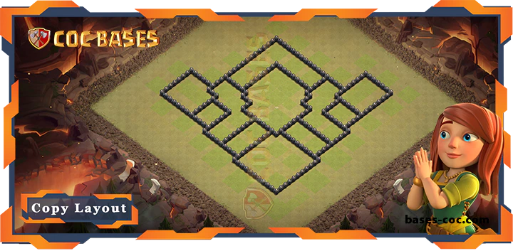 Town Hall 8 Base#302