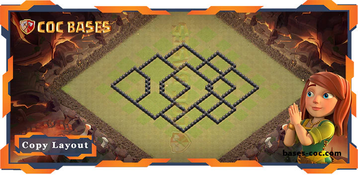 Town Hall 8 Base#315