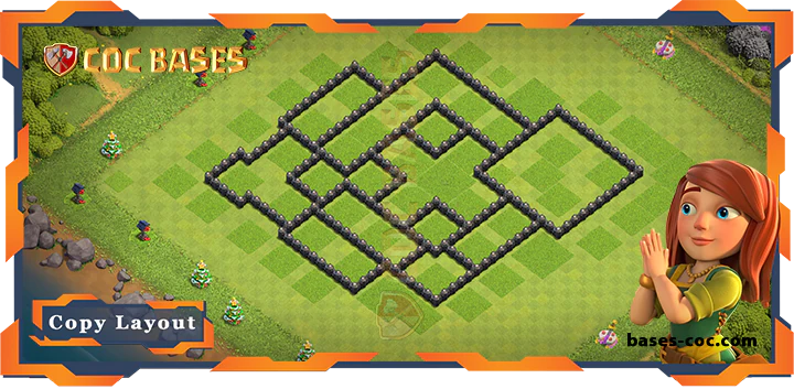 Town Hall 8 Base#273