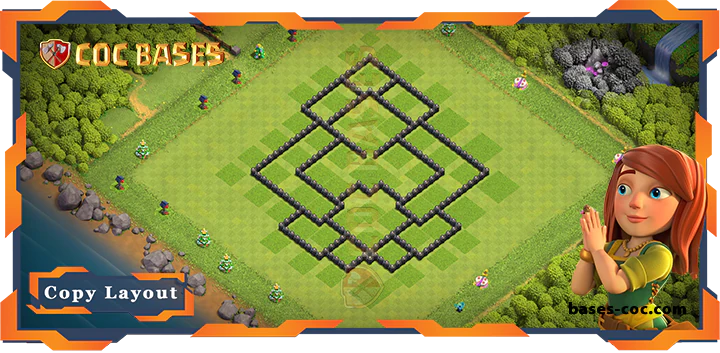Town Hall 8 Base#304