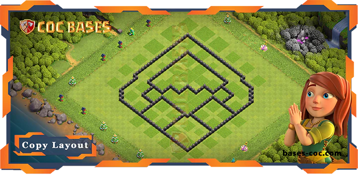 Town Hall 8 Base#310