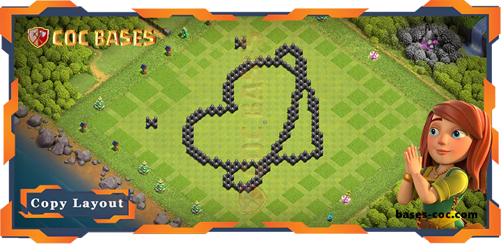 Town Hall 8 Base#249