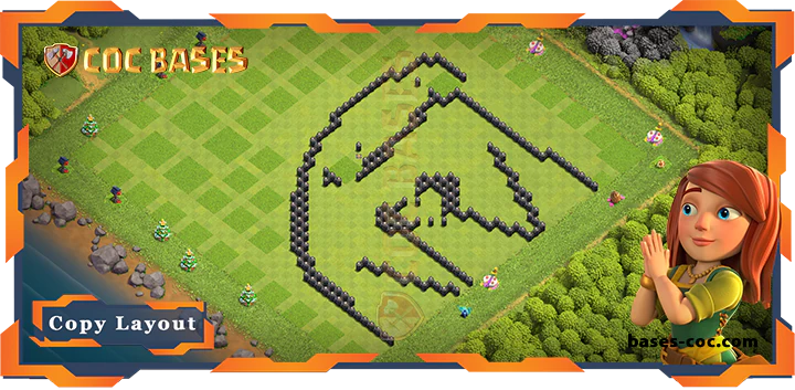 Town Hall 8 Base#271