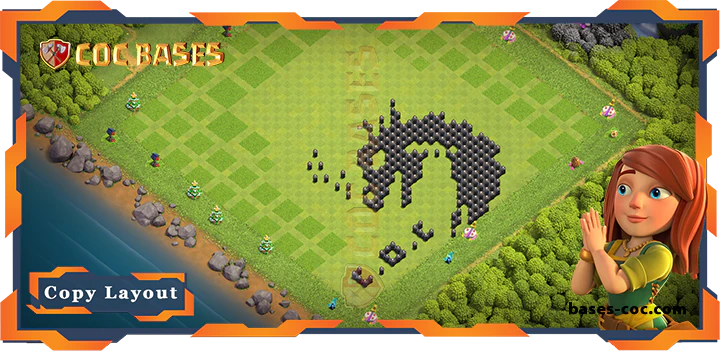 Town Hall 8 Base#291