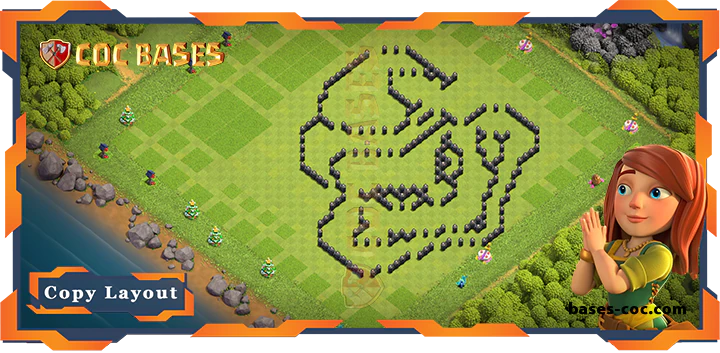 Town Hall 8 Base#320