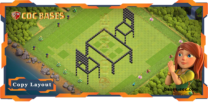 Town Hall 8 Base#189