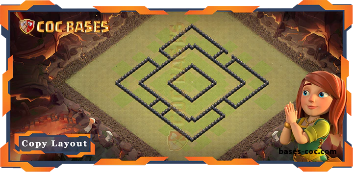 Town Hall 8 Base#183