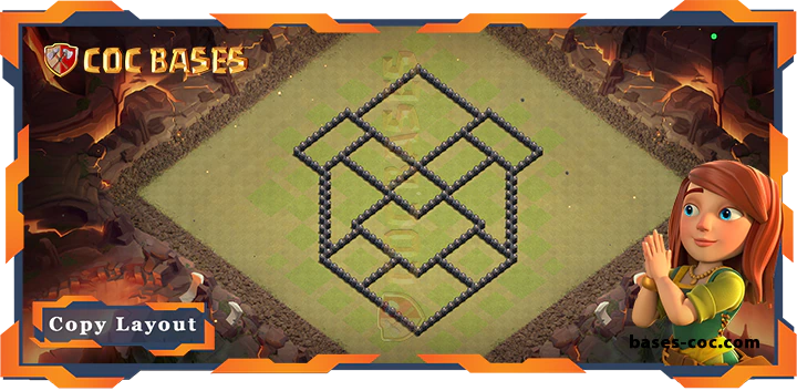 Town Hall 8 Base#224