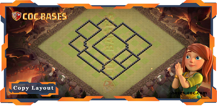 Town Hall 8 Base#261