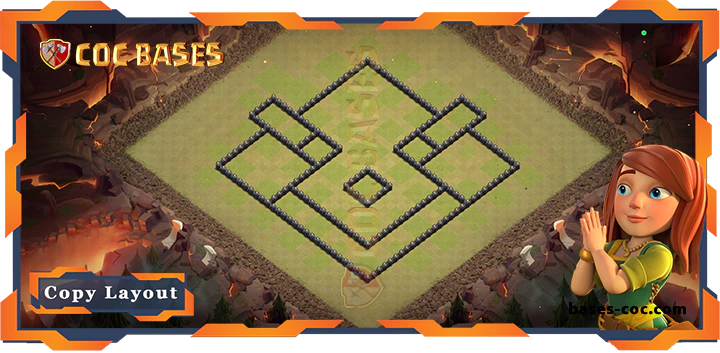 Town Hall 8 Base#229