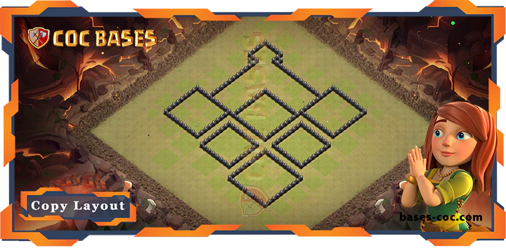 Town Hall 8 Base#218