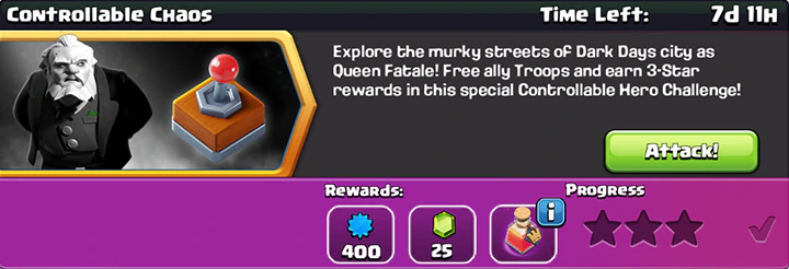 Controllable Chaos Challenge#1