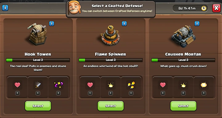 Juni-update 2025 is officieel uitgebracht in Clash of Clans 4 Crafted Defenses