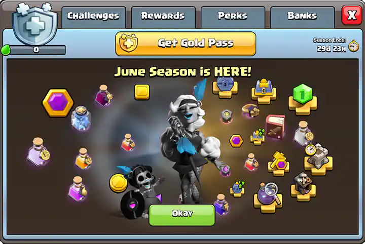 Clash of Clans June Season 2025 – Dark Days 3 Dark Day June 2025 Season Starts