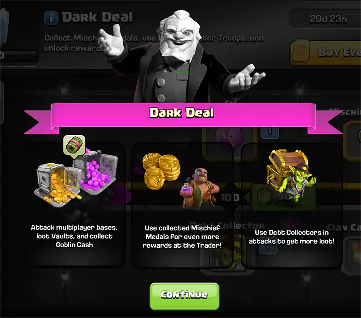 Dark Deal Medal Event June 2025 - Clash of Clans 3 Dark Deal Event June 2025 Starts Clash of Clans