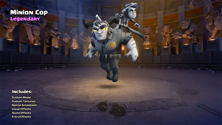 Clash of Clans June Season 2025 – Dark Days 62 Minion Cop Scenery - June 2025 - clash of clans 03
