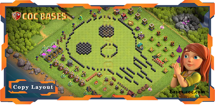 Top Troll Base TH8 with Link, Funny Layout - Clash of Clans (316) 9 Top Troll Base TH8 with Link, Funny Layout - Clash of Clans (316)