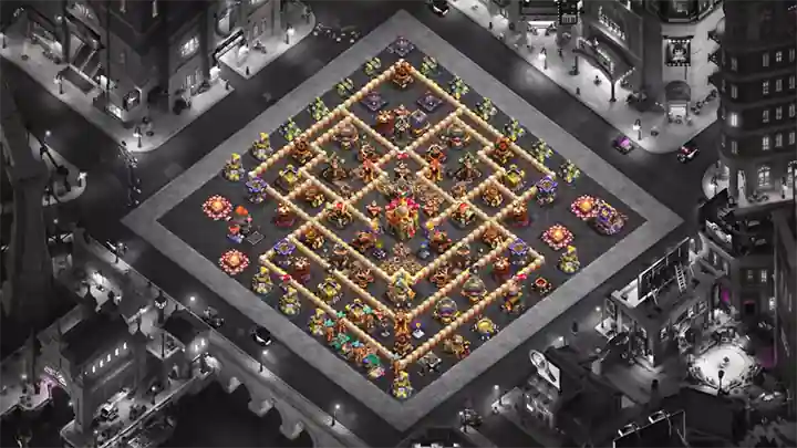 Clash of Clans June Season 2025 – Dark Days 46 dark day scenery 04- Season June 2025