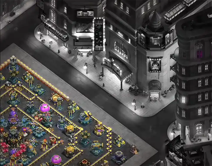Clash of Clans June Season 2025 – Dark Days 49 dark day scenery 05- Season June 2025