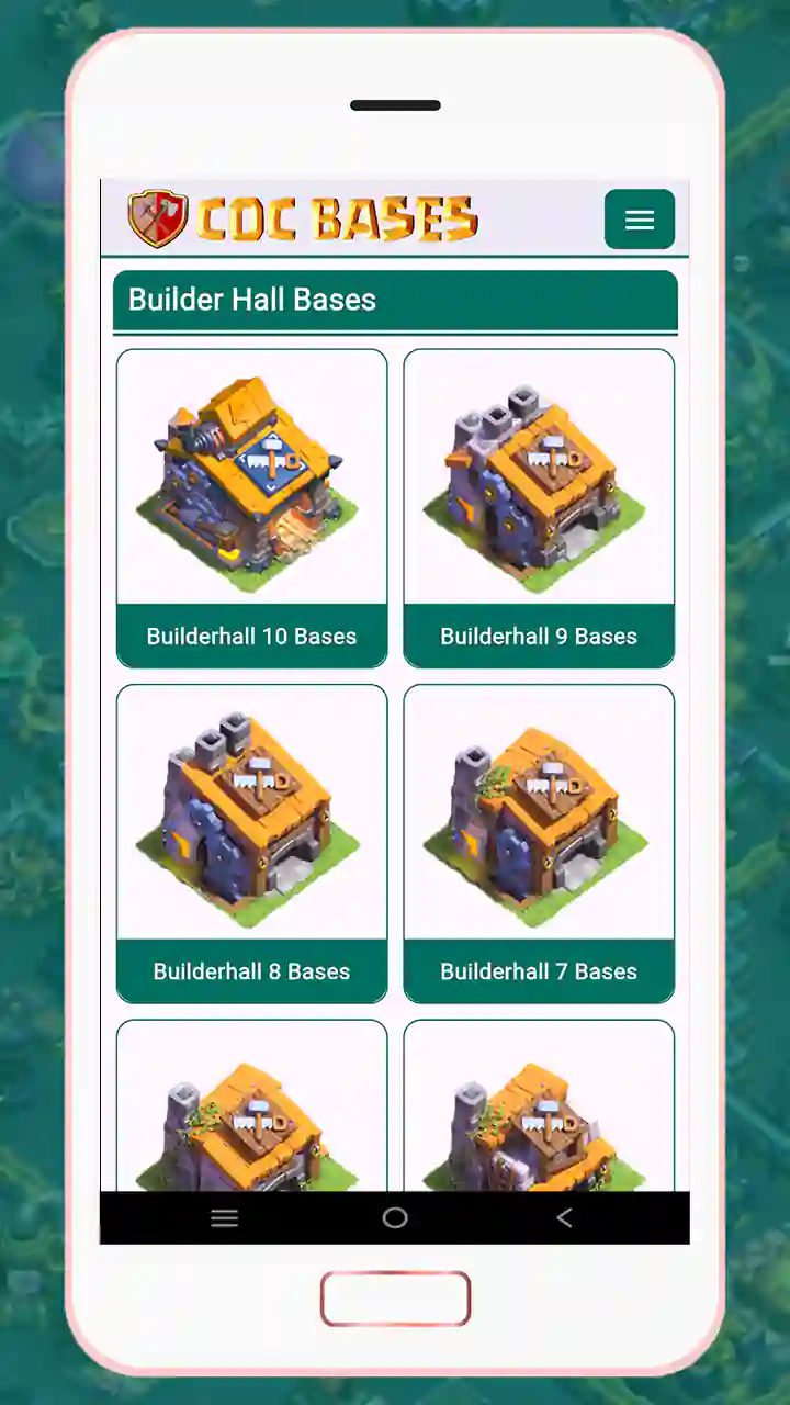 Clash of Clans Basen 54 COC Bases App 04