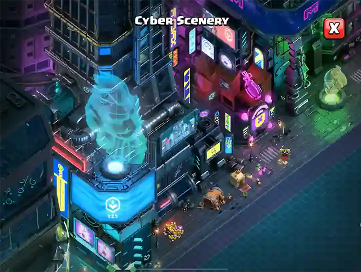 Clash of Clans Сезон июля 2025 – Кибер-Clash 52 Cyber Scenery - 08