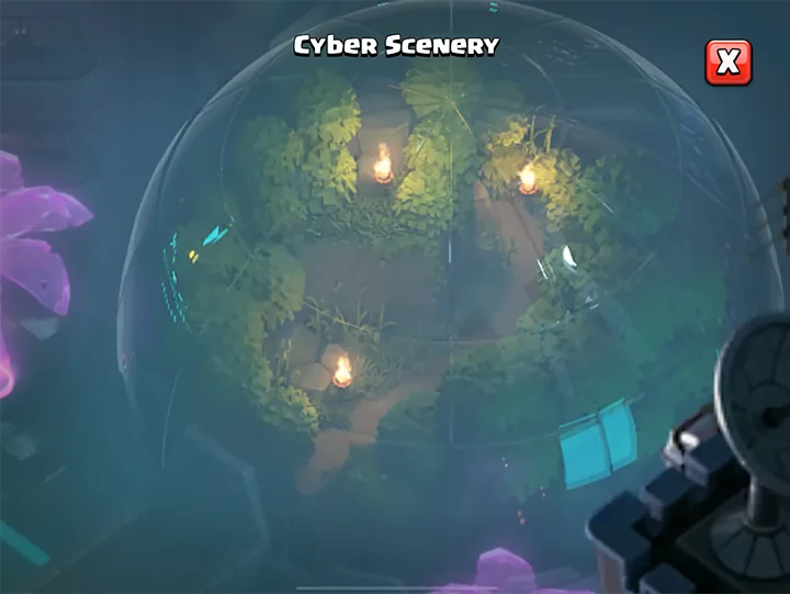 Clash of Clans Сезон июля 2025 – Кибер-Clash 55 Cyber Scenery - 11