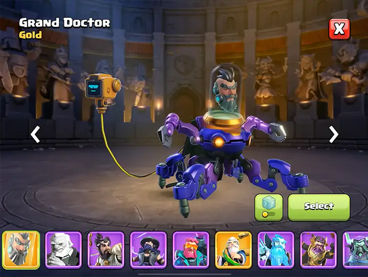 Clash of Clans Сезон июля 2025 – Кибер-Clash 59 Grand Doctor - Cyberclash July Season 2025