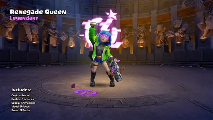 Clash of Clans July Season 2025 - CyberClash 61 Renegade Queen - July 2025 - Clash of Clans 03