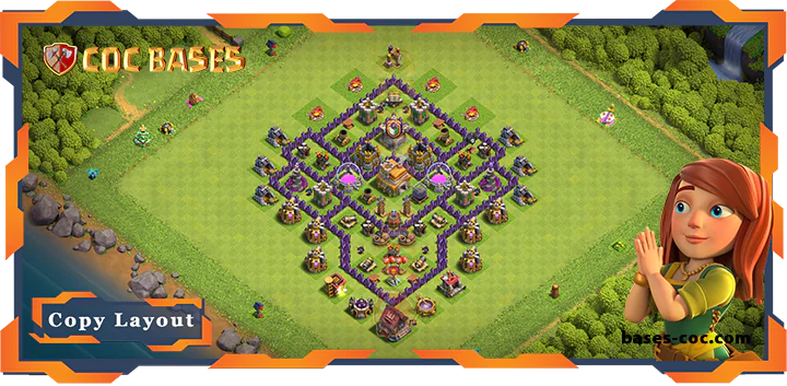 Top Farming Base TH7 with Link, Anti 2 Star, Anti Everything Layout - Clash of Clans (296) 5 Top Farming Base TH7 with Link, Anti 2 Star, Anti Everything Layout - Clash of Clans (296)