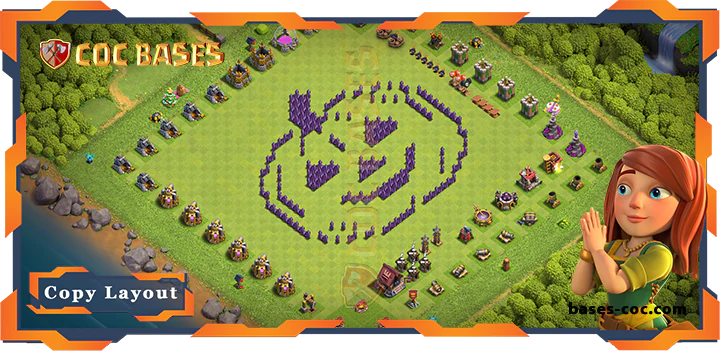 Top Troll Base TH7 with Link, Funny Layout - Clash of Clans (284) 6 Top Troll Base TH7 with Link, Funny Layout - Clash of Clans (284)