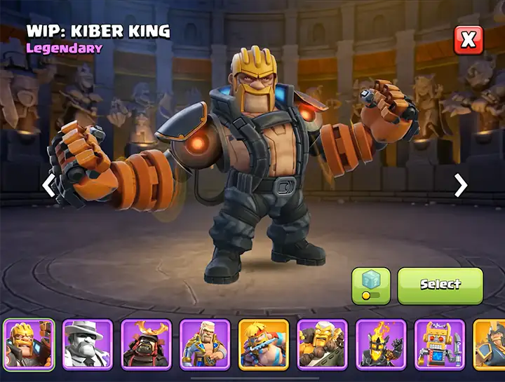 Clash of Clans Сезон июля 2025 – Кибер-Clash 57 WIP Kiber King - Cyberclash July Season 2025