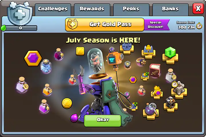 Clash of Clans July Season 2025 - CyberClash 3 Welcome Cyber Clash July Season - 2025