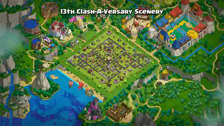 13th Clash-A-Versary Scenery - Clash of Clans 03