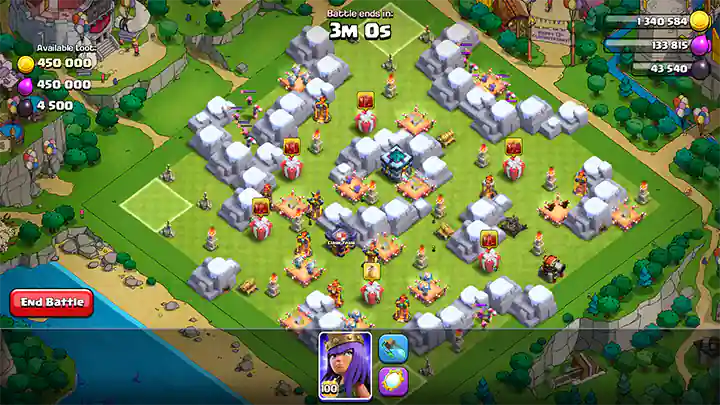 Angry Bones Challenge August 2025 Base Layout - Clash of Clans