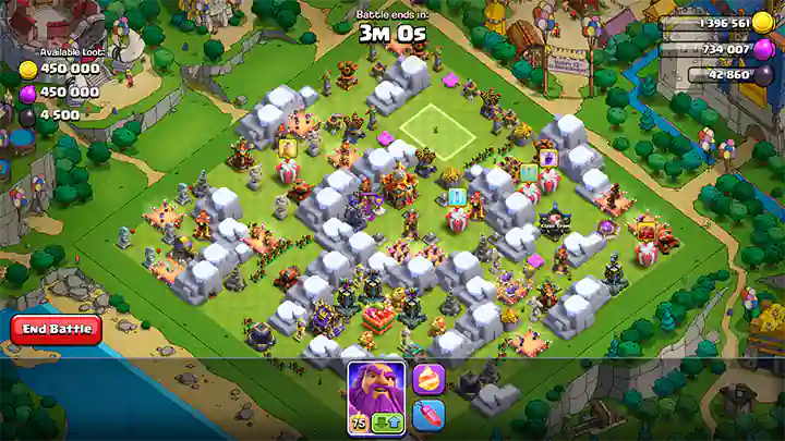 Легко получить 3 звезды в испытании «Путь хранителя» август 2025 — Clash of Clans 3 Grand Stand Challenge August 2025 Base Layout - Clash of Clans