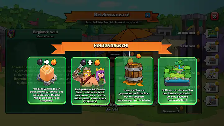 Neues HeldenraUSCH! Event August 2025 - Clash of Clans