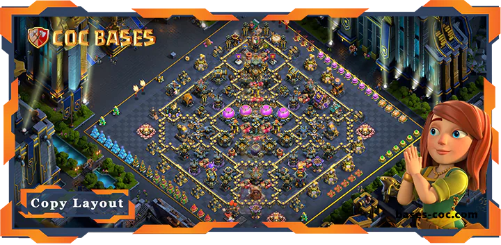 Top Base TH17 with Link, Farming Layout - Clash of Clans (180) 6 Top Base TH17 with Link, Farming Layout - Clash of Clans (180)