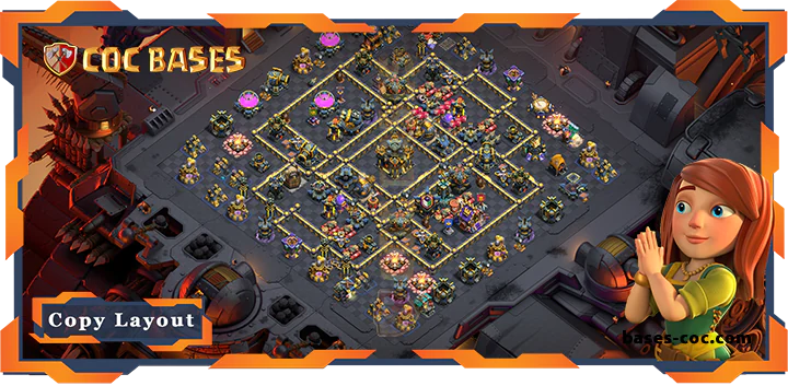Top Base TH17 with Link, War/CWL, Anti 3 Star Layout - Clash of Clans (282) 1 Top Base TH17 with Link, WarCWL, Anti 3 Star Layout - Clash of Clans (282)
