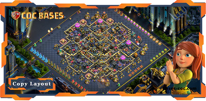 Top Farming Base TH17 with Link, Anti 3 Star Layout - Clash of Clans (170) 4 Top Farming Base TH17 with Link, Anti 3 Star Layout - Clash of Clans (170)