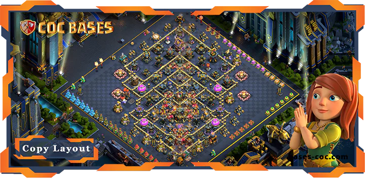Top Farming Base TH17 with Links, Anti 3 Star Layout - Clash of Clans (177) 9 Top Farming Base TH17 with Links, Anti 3 Star Layout - Clash of Clans (177)