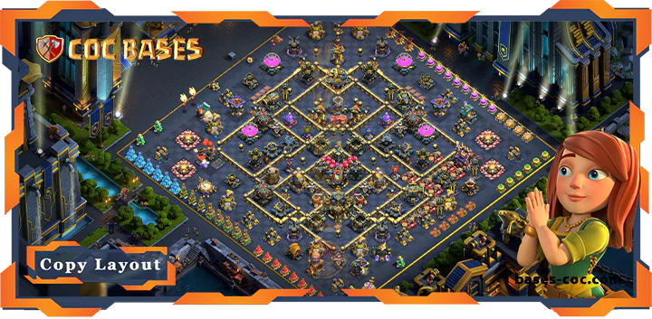 Top Hybrid TH17 with Link, Anti 3 Star Layout - Clash of Clans (316) 2 Top Hybrid TH17 with Link, Anti 3 Star Layout - Clash of Clans (316)