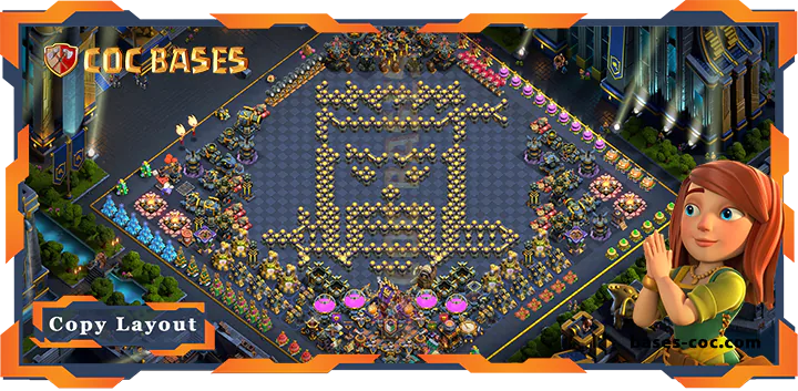 Top Troll Base TH17 with Link, Funny Layout - Clash of Clans (280) 2 Top Troll Base TH17 with Link, Funny Layout - Clash of Clans (280)