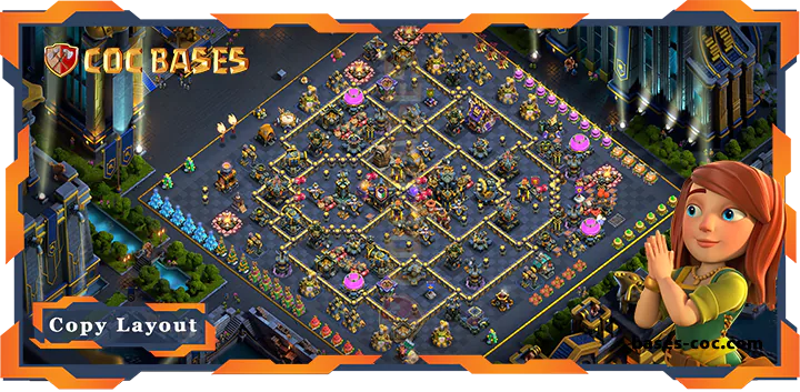 Top Trophy Base TH17 with Link, Anti Everything, Defense Layout - Clash of Clans (218) 4 Top Trophy Base TH17 with Link, Anti Everything, Defense Layout - Clash of Clans (218)