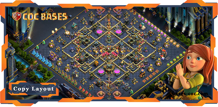Top Trophy Base TH17 with Link, Defense Layout - Clash of Clans (335) 7 Top Trophy Base TH17 with Link, Defense Layout - Clash of Clans (335)