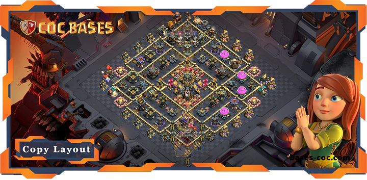 Top War Base TH17 with Link, Anti 2 Star, Anti Eevrything Layout - Clash of Clans (191) 7 Top War Base TH17 with Link, Anti 2 Star, Anti Eevrything Layout - Clash of Clans (191)