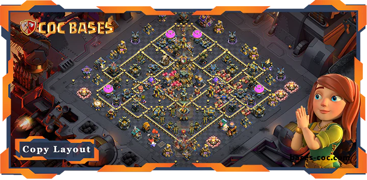 Top War Base TH17 with Link, Anti 2 Star Layout - Clash of Clans (196) 2 Top War Base TH17 with Link, Anti 2 Star Layout - Clash of Clans (196)